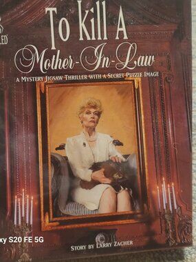 Vintage Bepuzzled "To Kill A Mother-in-Law" Puzzle